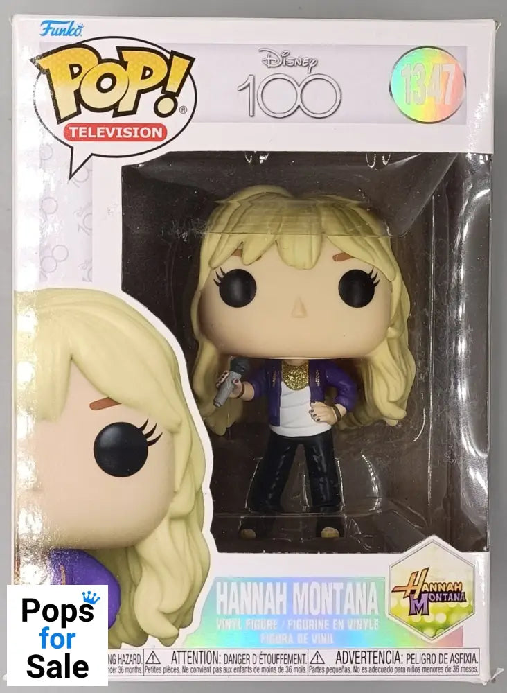 1347 Hannah Montana - Disney Hannah Montana - Funko POP - Box Damaged