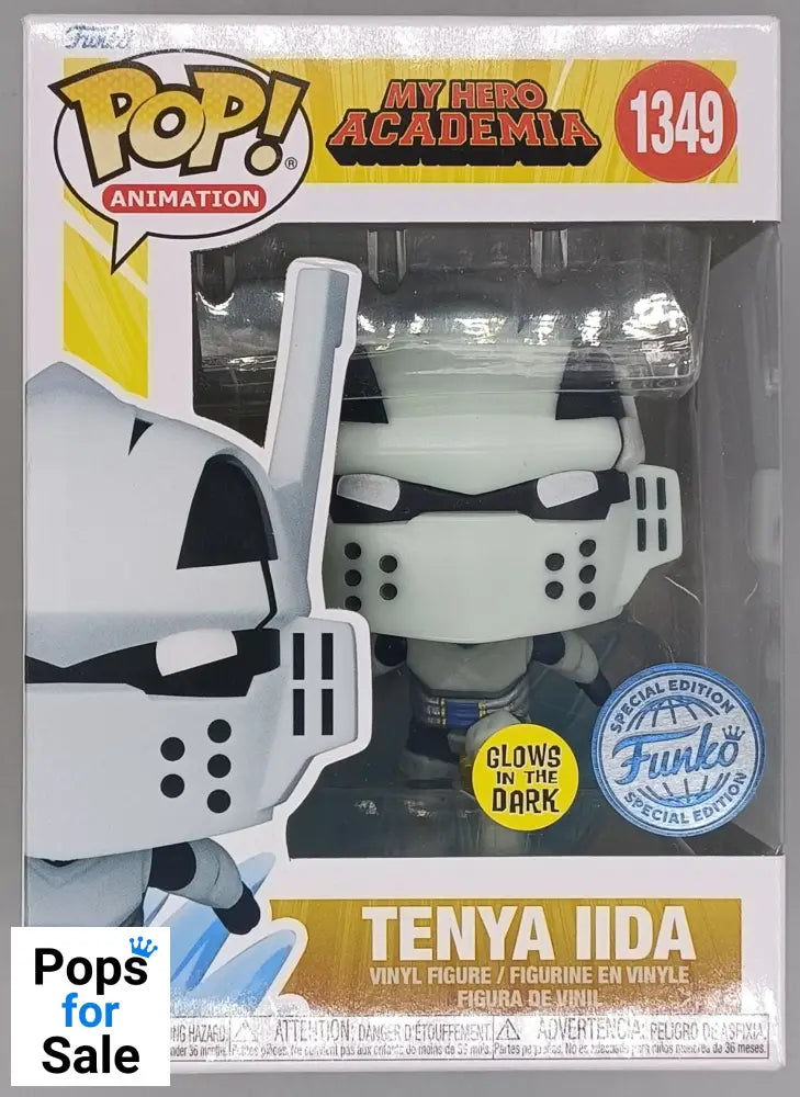 1349 Tenya Iida (GITD) - My Hero Academia Funko POP - Brand New