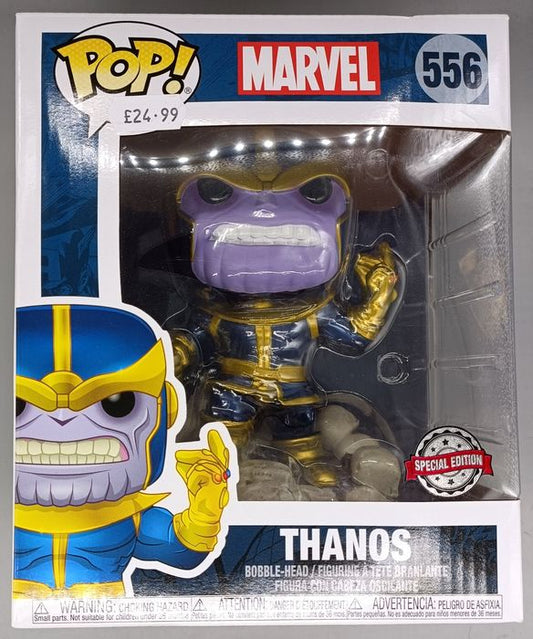 556 Thanos - 6 Inch - Deluxe - Marvel - Funko POP - Box Damaged