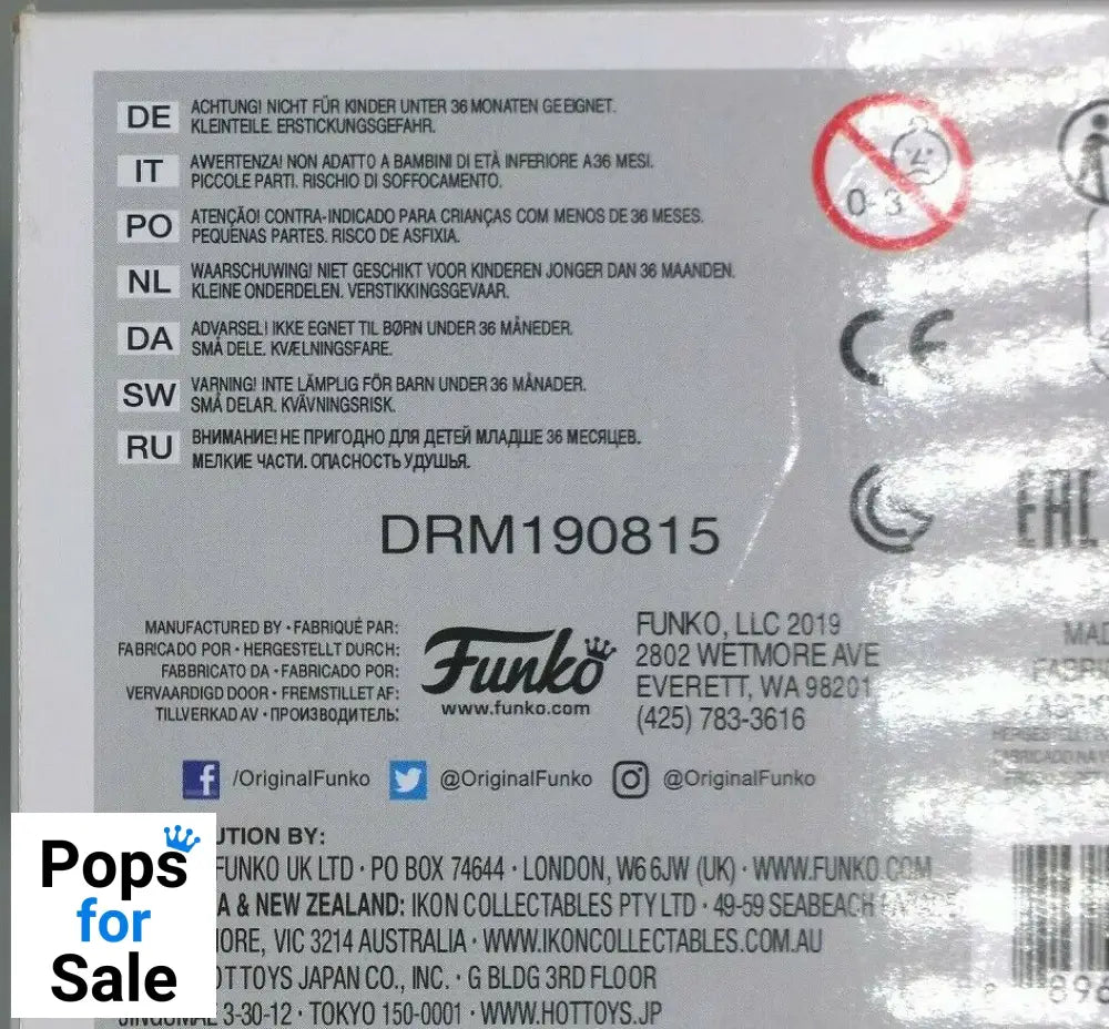 #135 Iggy Pop - Box Damaged Funko POP