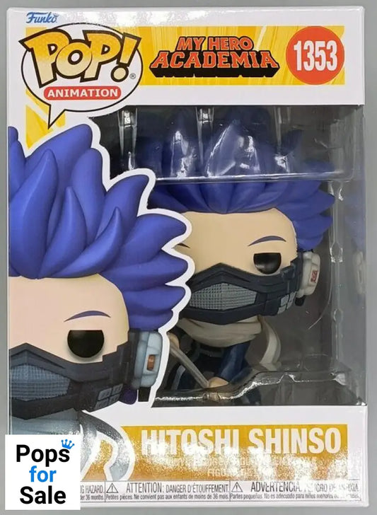 #1353 Hitoshi Shinso - My Hero Academia - Brand New Funko POP in Protector