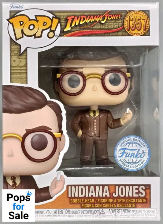 #1357 Indiana Jones (Professor) Disney Funko POP - PopsforSale.co.uk