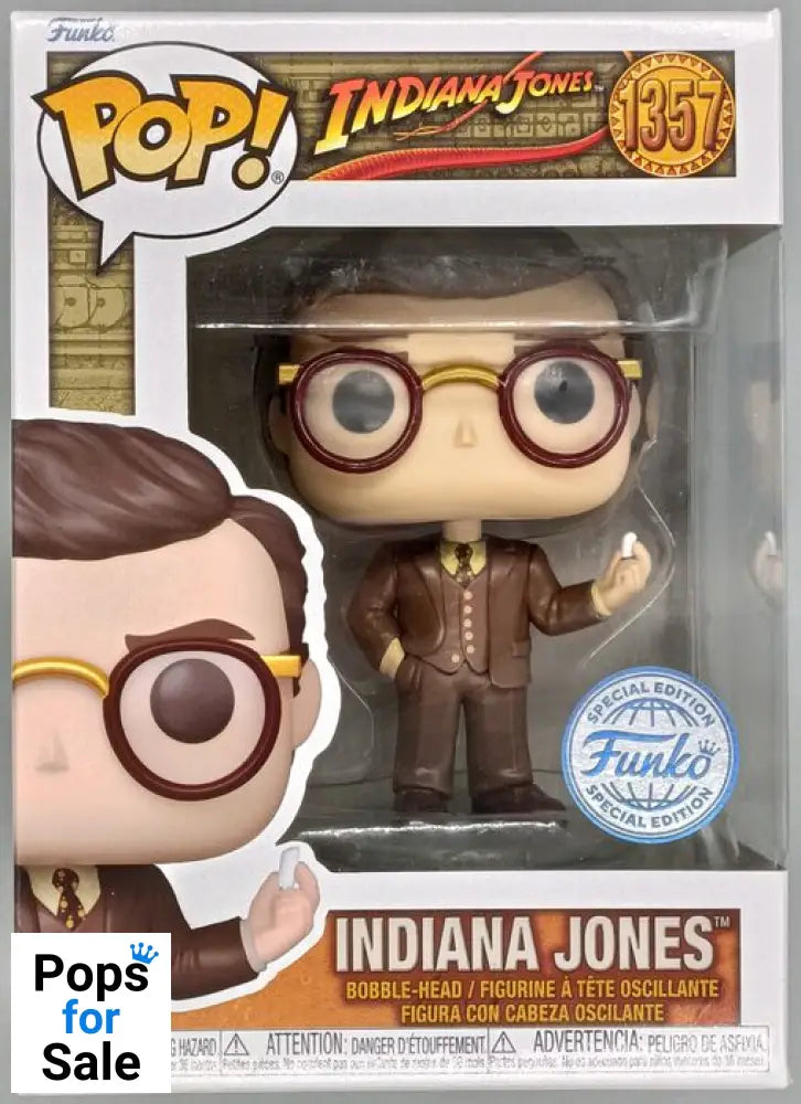 #1357 Indiana Jones (Professor) Disney Funko POP