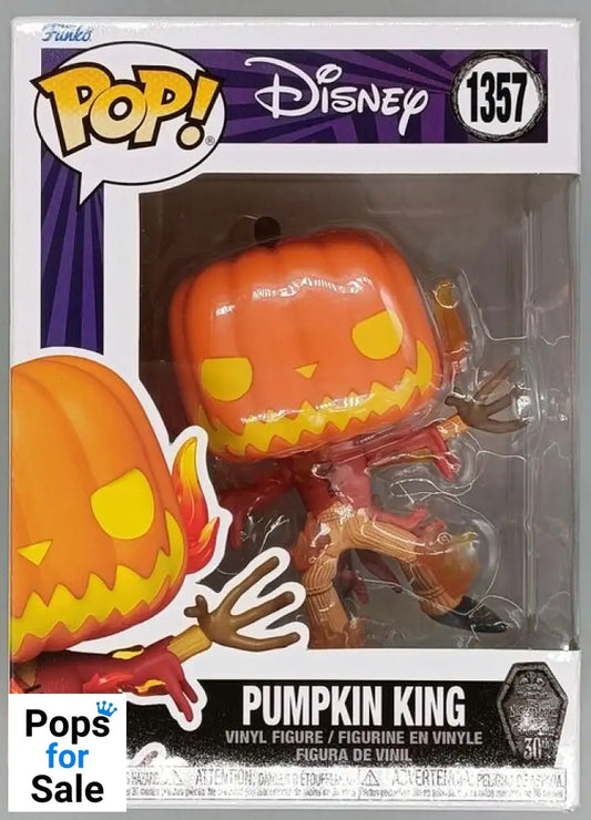 #1357 Pumpkin King - Disney The Nightmare Before Christmas - Box Damaged Funko POP - PopsforSale.co.uk