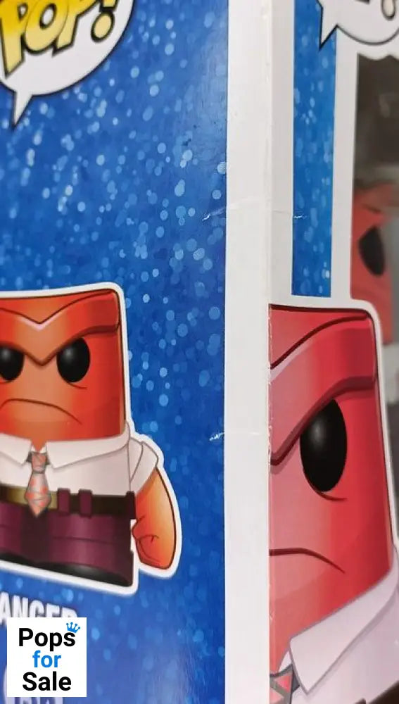 #136 Anger - Disney Inside Out - Box Damaged Funko POP