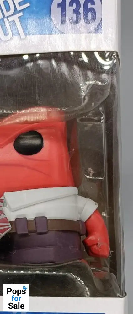 #136 Anger - Disney Inside Out - Box Damaged Funko POP