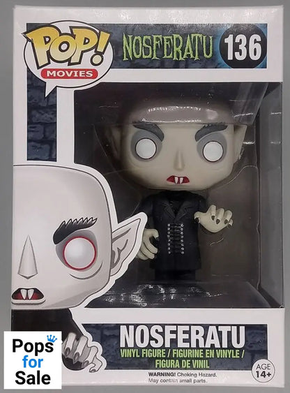 136 Nosferatu - Nosferatu - Box Damaged Funko POP