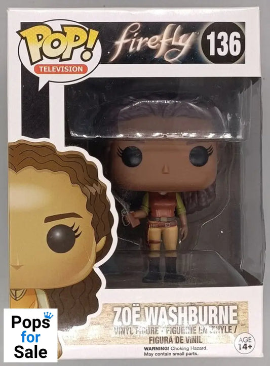 #136 Zoe Washburne - Firefly- Box Damaged Funko POP - PopsforSale.co.uk