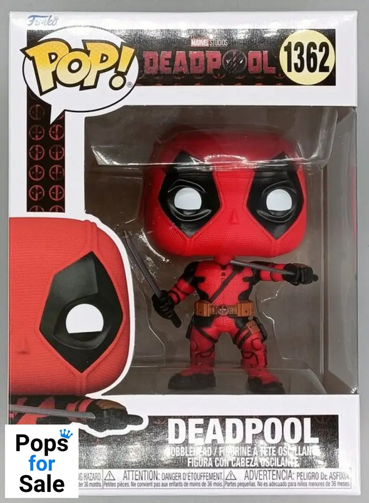 1362 Deadpool - Marvel Deadpool & Wolverine Funko POP - Brand New