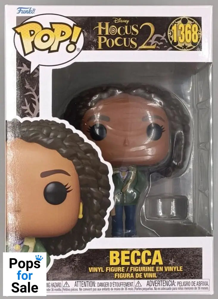 1368 Becca - Disney Hocus Pocus 2 Funko POP - Brand New