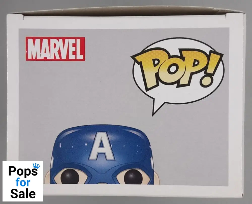 #137 Captain America (Action Pose) Marvel - Civil War Funko POP