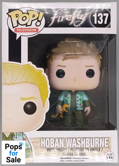 #137 Hoban Washburne - FireFly - Box Damaged Funko POP