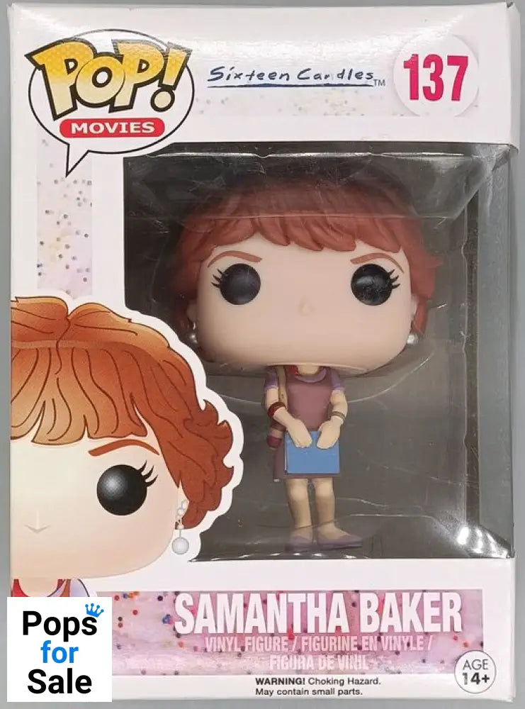 #137 Samantha Baker - Sixteen Candles - Box Damaged Funko POP