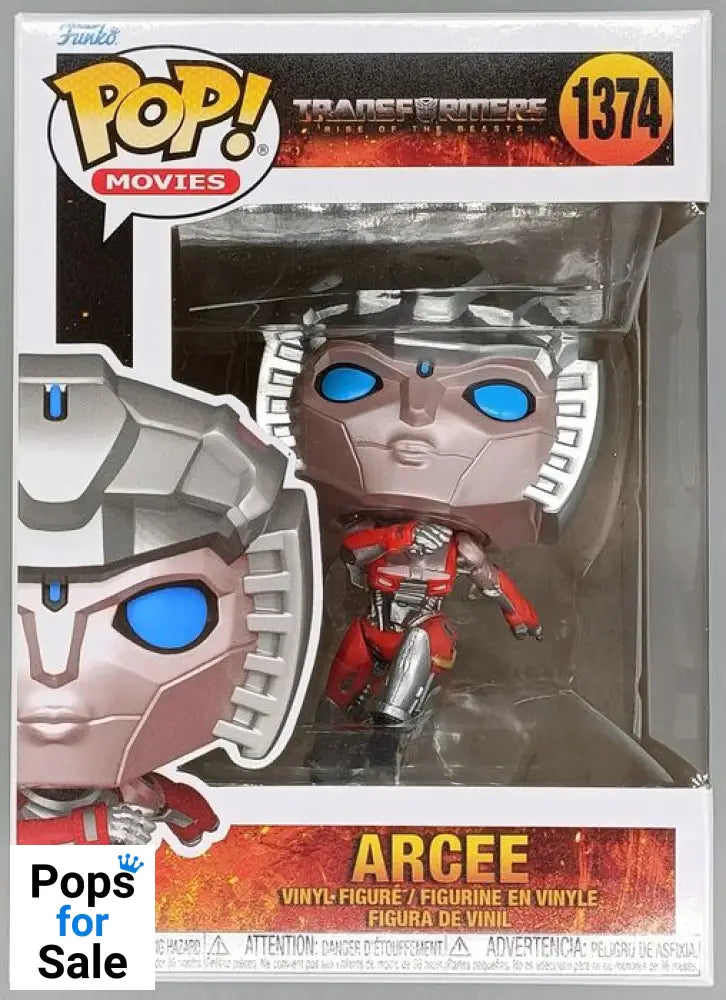 #1374 Arcee Movies Transformers Funko POP