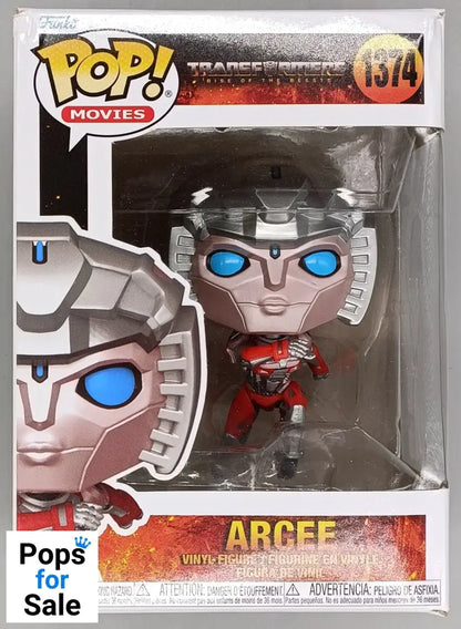 1374 Arcee - Transformers: Rise Of the Beasts - Funko POP - Box Damaged