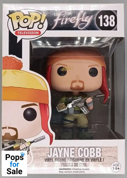 #138 Jayne Cobb - Firefly - Box Damaged Funko POP