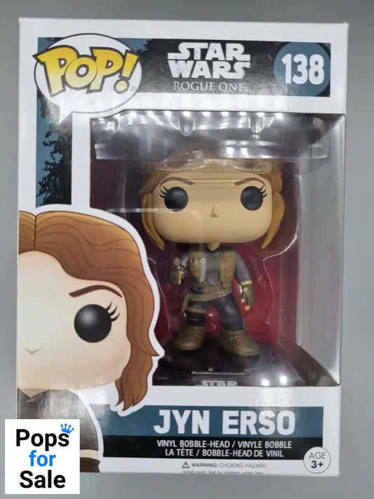 #138 Jyn Erso - Star Wars - Rogue One Funko POP