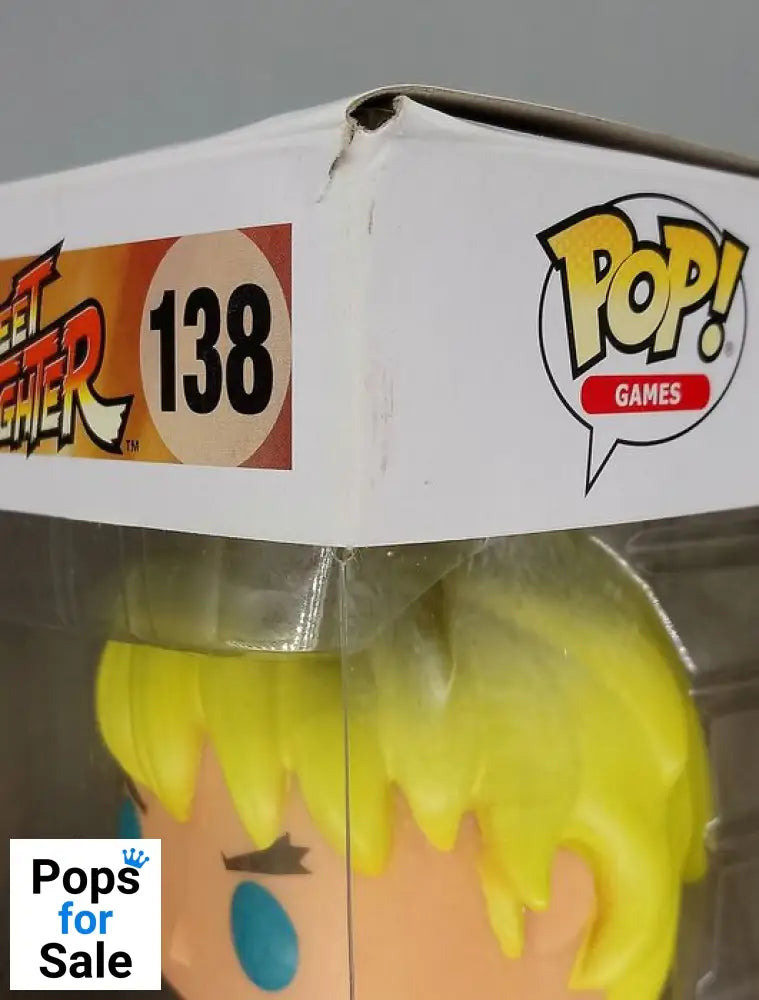 138 Ken - Street Fighter - Funko POP - Box Damaged