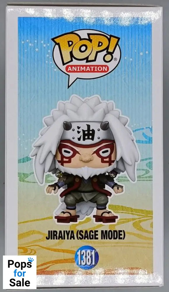 #1381 Jiraiya (Sage Mode) - Naruto Shippuden Funko POP - PopsforSale.co.uk