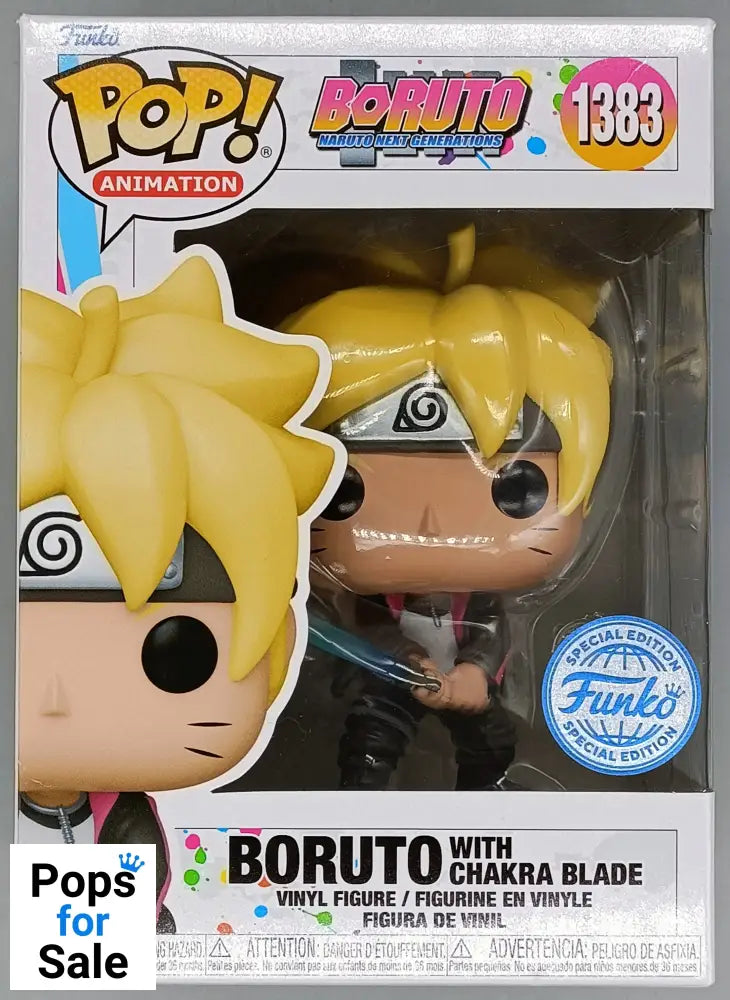 1383 Boruto (with Chakra Blade) - Boruto Naruto - Funko POP - Brand New
