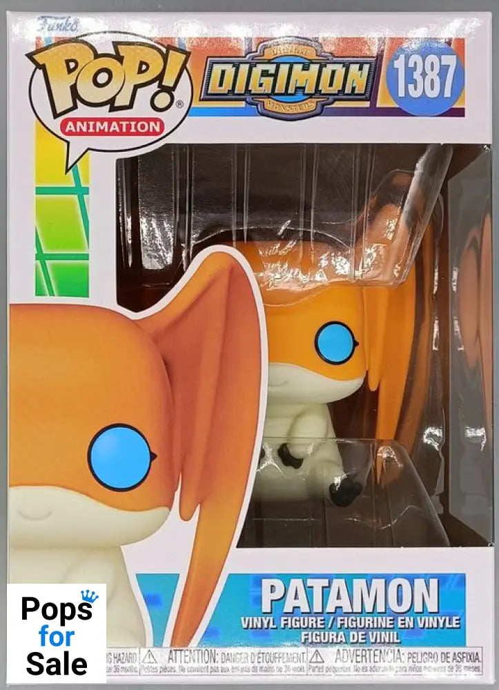 1387 Patamon - Digimon - Brand New Funko POP