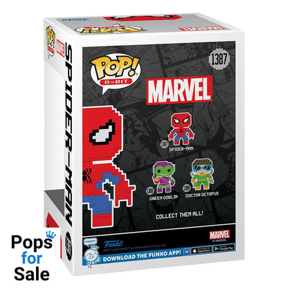 1387 Spider-Man - Marvel 8-Bit Funko Pop Preorder