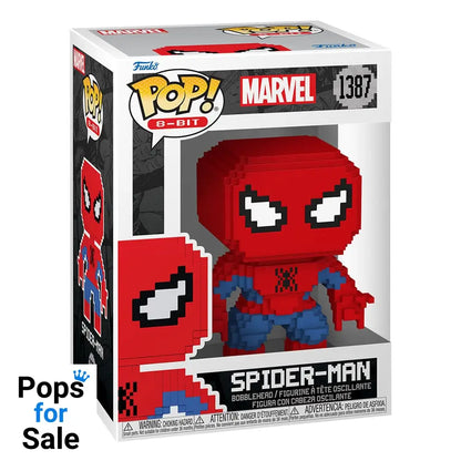 1387 Spider-Man - Marvel 8-Bit Funko Pop Preorder