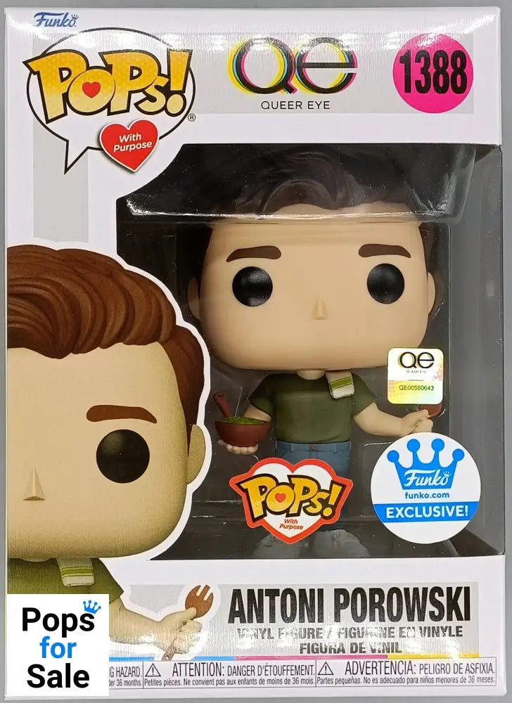 #1388 Antoni Porowski - Queer Eye Funko POP - PopsforSale.co.uk