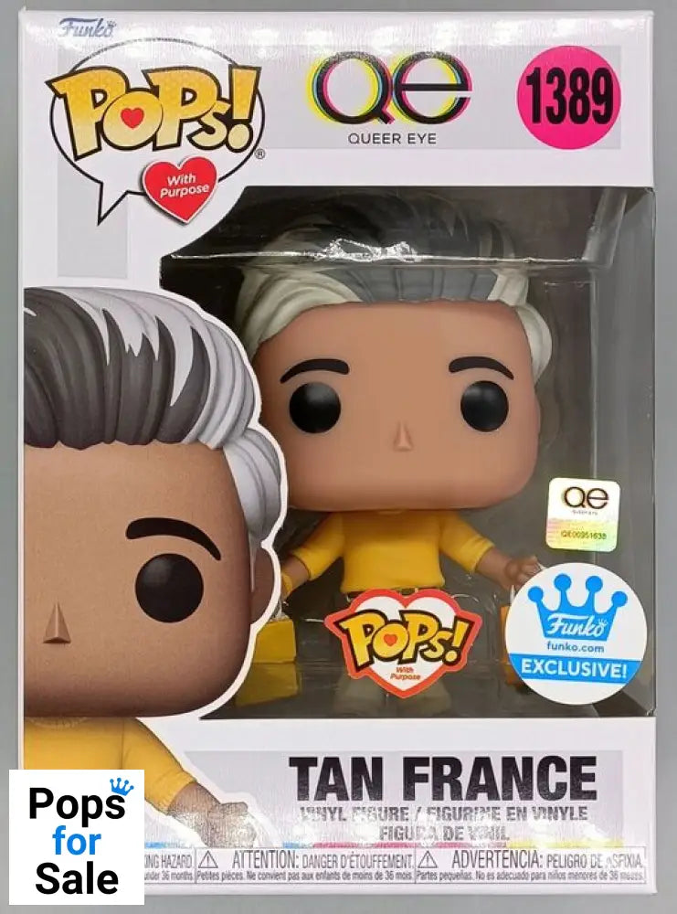 1389 Tan France - Queer Eye - New Funko POP