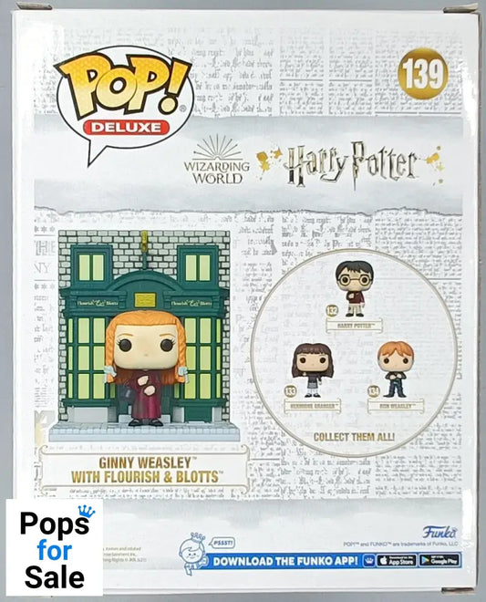 139 Ginny Weasley (Flourish & Blotts) Deluxe Harry Potter Funko POP