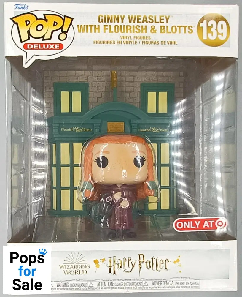 139 Ginny Weasley (Flourish & Blotts) Deluxe Harry Potter Funko POP