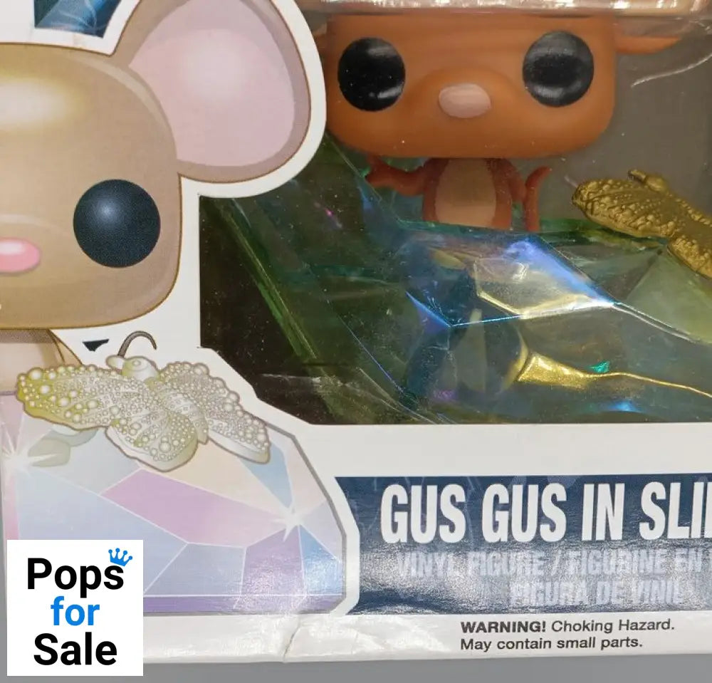 #139 Gus Gus in Slipper - Disney Cinderella Box Damaged Funko POP - PopsforSale.co.uk