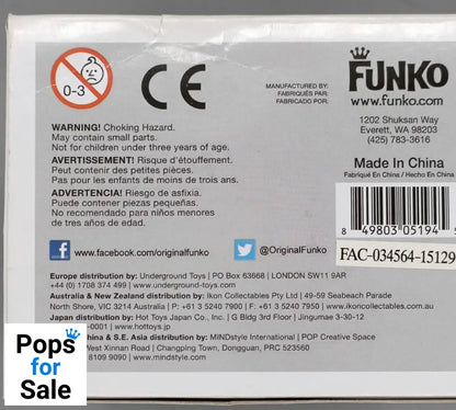 #139 Gus Gus in Slipper - Disney Cinderella Box Damaged Funko POP - PopsforSale.co.uk