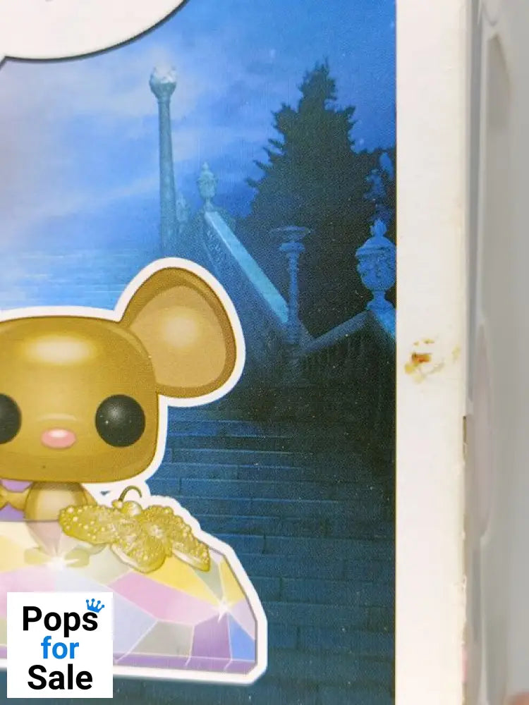 #139 Gus Gus in Slipper - Disney Cinderella Box Damaged Funko POP