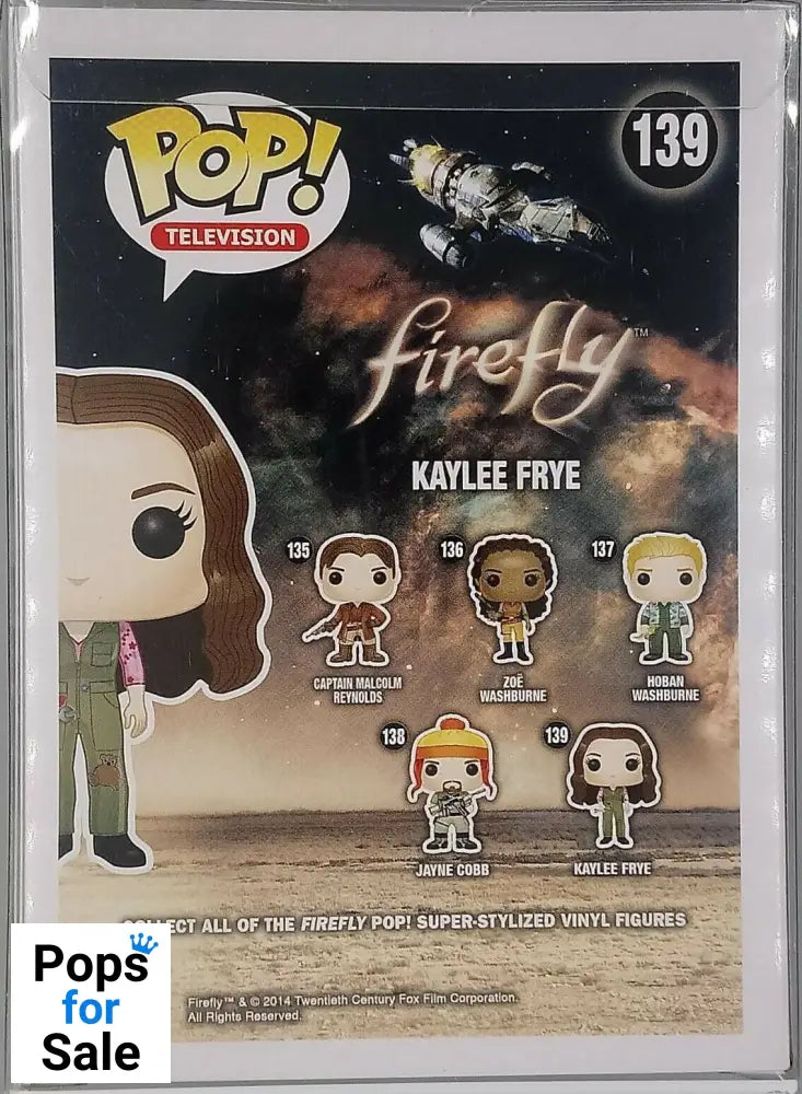 #139 Kaylee Frye (Dirty) - Firefly Funko POP - PopsforSale.co.uk