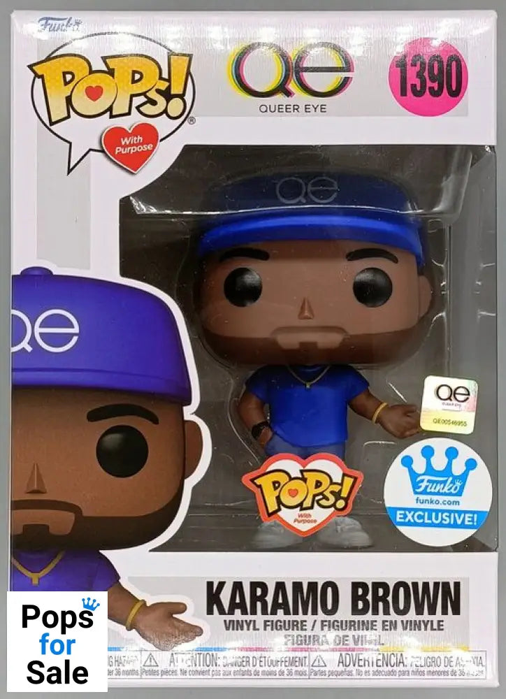#1390 Karamo Brown - Queer Eye Funko POP