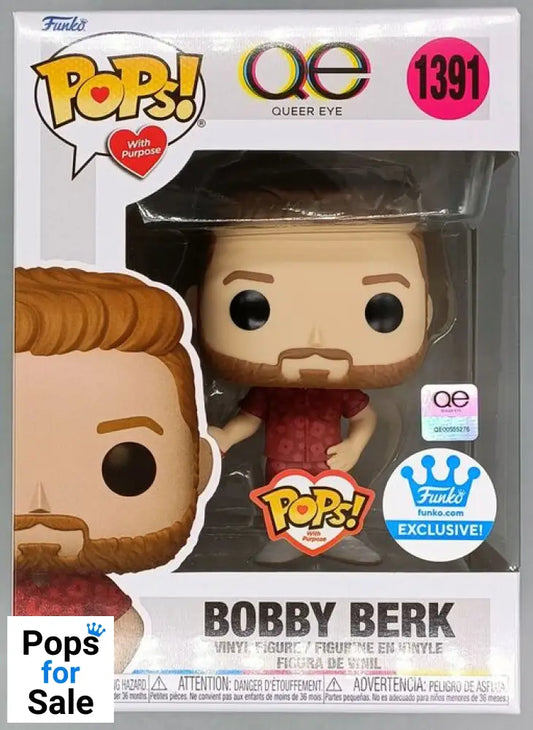 1391 Bobby Berk - Queer Eye - New Funko POP