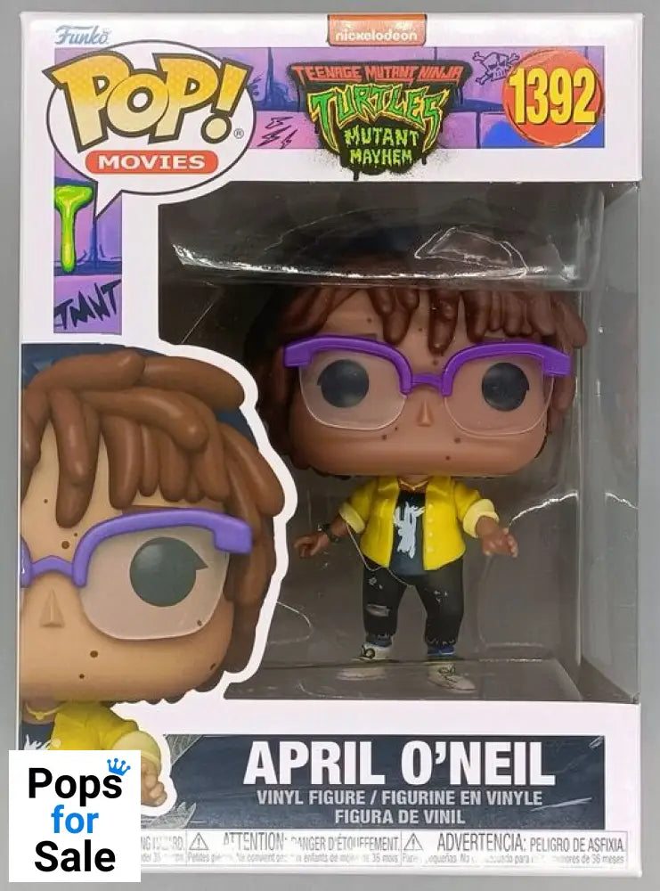 1392 April O'Neil - Teenage Mutant Ninja Turtles TMNT Funko POP - Brand New