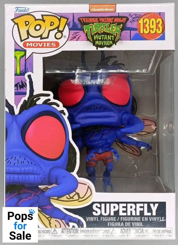 1393 Superfly - Teenage Mutant Ninja Turtles TMNT Funko POP - Brand New