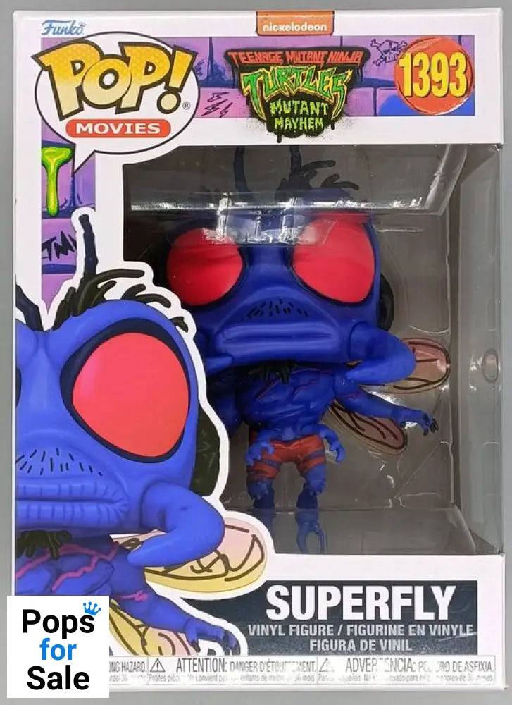 1393 Superfly - Teenage Mutant Ninja Turtles TMNT Funko POP - Brand New