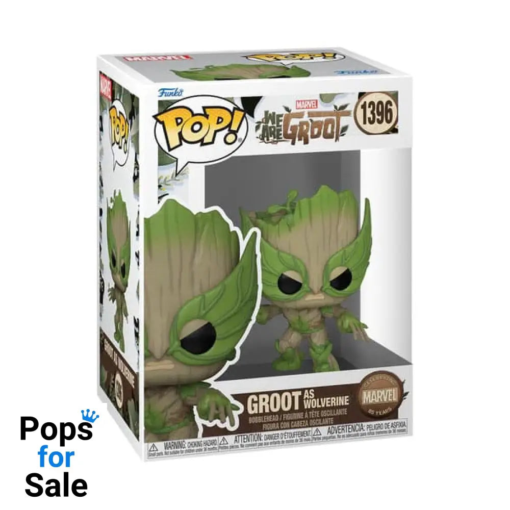 1396 Groot As Wolverine - Marvel We Are Funko Pop Preorder