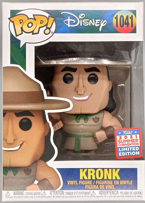 #1041 Kronk (Scout Leader) Disney Emperor's New G Box Damaged Funko POP