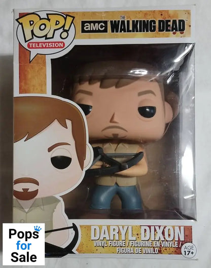 #14 Daryl Dixon - 9 Inch - The Walking Dead - Box Damaged Funko POP
