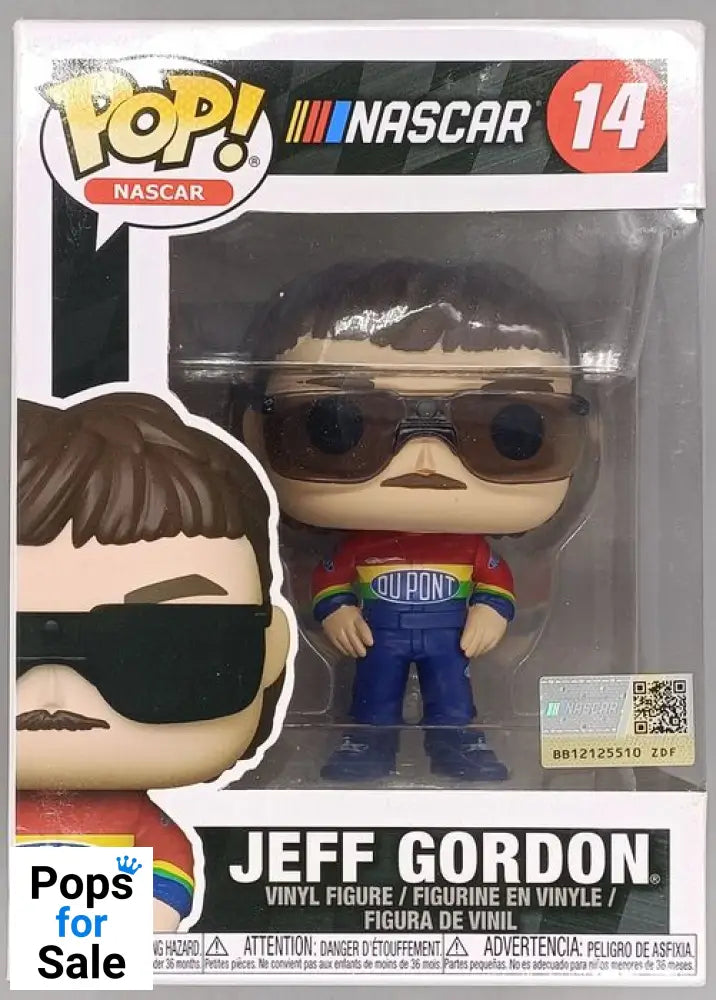 #14 Jeff Gordon (DuPont) - NASCAR - Box Damaged Funko POP - PopsforSale.co.uk