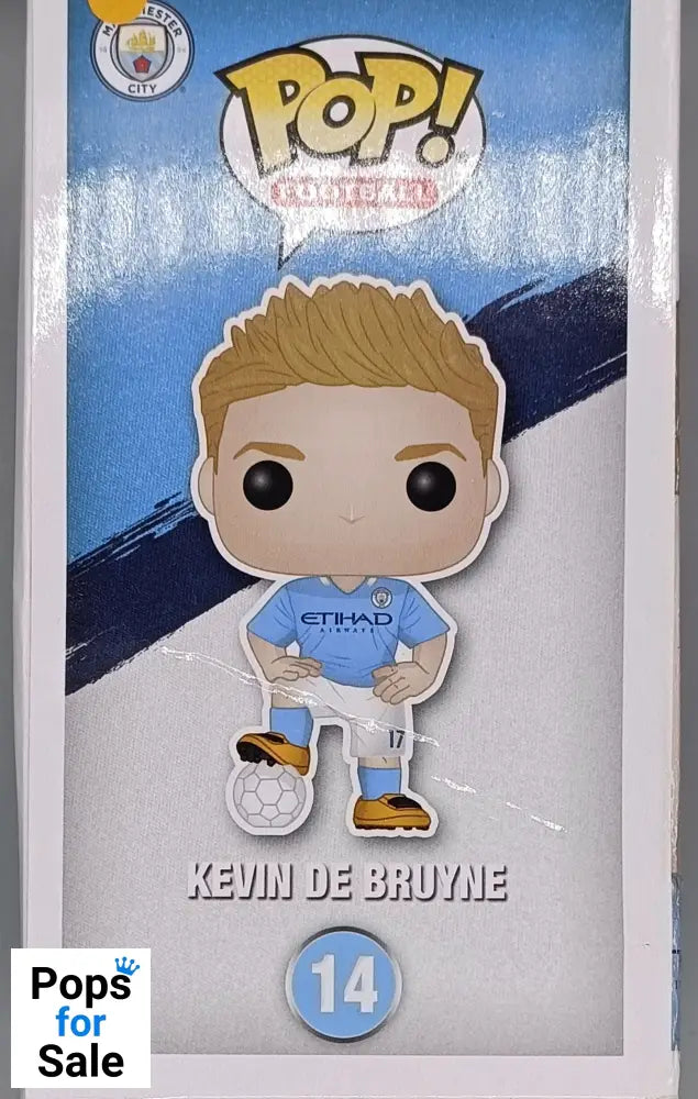 14 Kevin De Bruyne - Manchester City - Box Damaged Funko POP