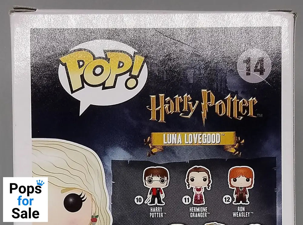 14 Luna Lovegood - Harry Potter - Box Damaged Funko POP