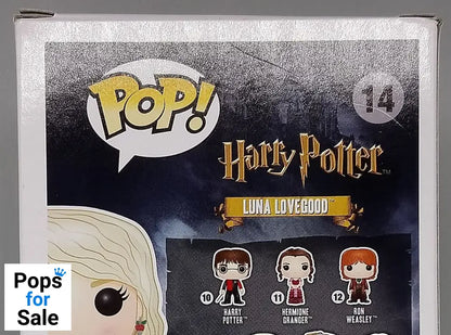 14 Luna Lovegood - Harry Potter - Box Damaged Funko POP