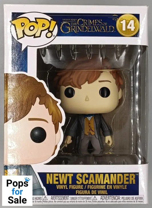 #14 Newt Scamander - Fantastic Beasts - Box Damaged Funko POP - PopsforSale.co.uk