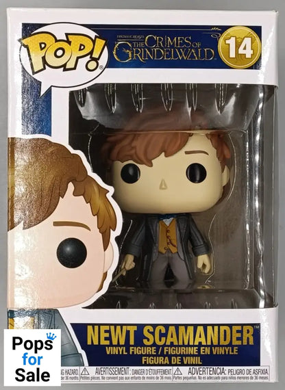 #14 Newt Scamander - Fantastic Beasts - Box Damaged Funko POP