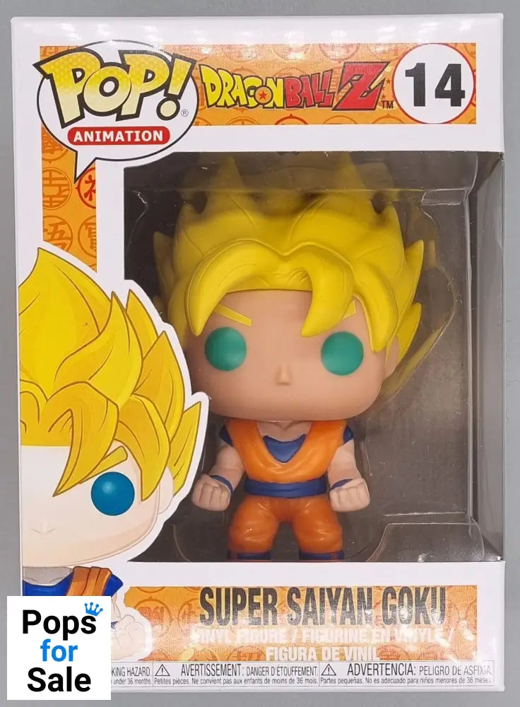 #14 Super Saiyan Goku - Dragon Ball Z Funko POP - PopsforSale.co.uk